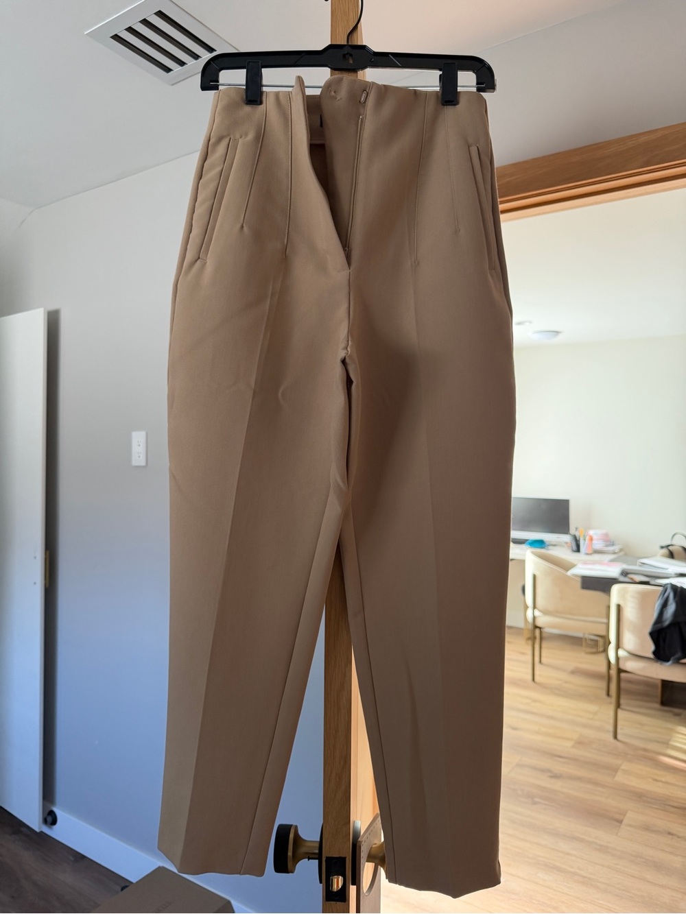 Women’s Dress Pants in Camel